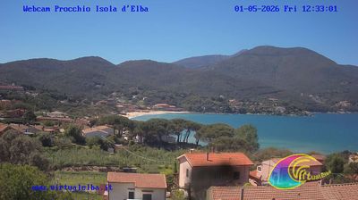 immagine della webcam nei dintorni di Campo nell'Elba: webcam Procchio