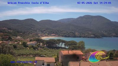 immagine della webcam nei dintorni di Portoferraio: webcam Procchio