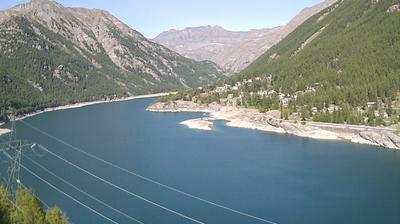 immagine della webcam nei dintorni di Rhemes-Notre-Dame: webcam Ceresole Reale