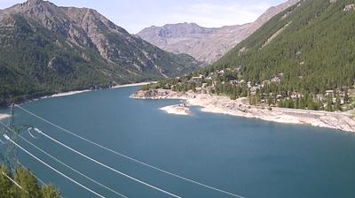 immagine della webcam nei dintorni di Grand Crot: webcam Ceresole Reale