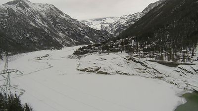 immagine della webcam nei dintorni di Rhemes-Notre-Dame: webcam Ceresole Reale