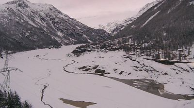 immagine della webcam nei dintorni di Rhemes-Notre-Dame: webcam Ceresole Reale
