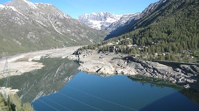 immagine della webcam nei dintorni di Alpe Cialma: webcam Ceresole Reale