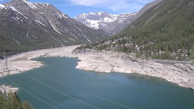 immagine della webcam nei dintorni di Forno Alpi Graie: webcam Ceresole Reale
