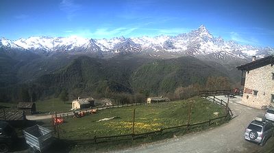 immagine della webcam nei dintorni di Montoso: webcam Ostana