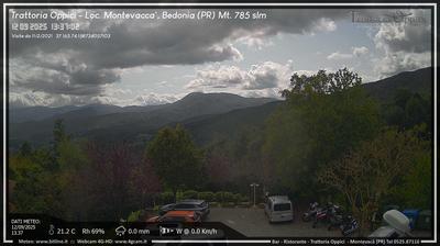 immagine della webcam nei dintorni di Varese Ligure: webcam Bedonia