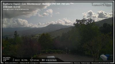 immagine della webcam nei dintorni di Bardi: webcam Bedonia