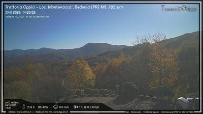 immagine della webcam nei dintorni di Ferriere: webcam Bedonia