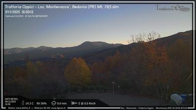 immagine della webcam nei dintorni di Morfasso: webcam Bedonia