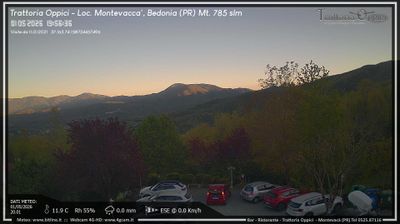 immagine della webcam nei dintorni di Bardi: webcam Bedonia