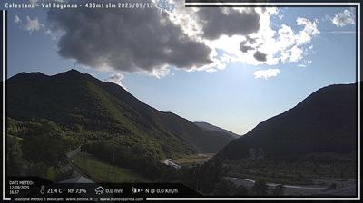 immagine della webcam nei dintorni di Trefiumi: webcam Calestano