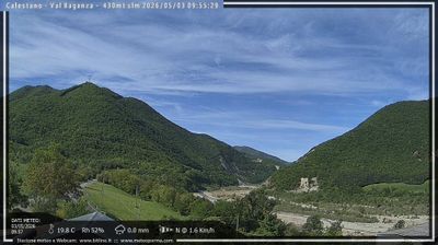 immagine della webcam nei dintorni di Salsomaggiore Terme: webcam Calestano