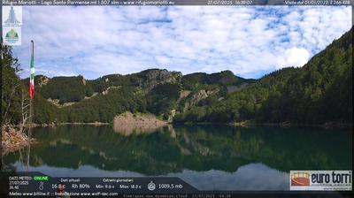 immagine della webcam nei dintorni di Trefiumi: webcam Prato Spilla