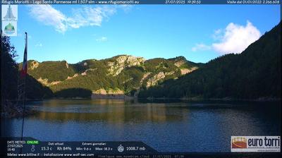 immagine della webcam nei dintorni di Schia Monte Caio: webcam Prato Spilla