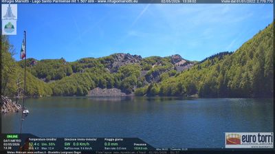 immagine della webcam nei dintorni di Cerreto Laghi: webcam Prato Spilla