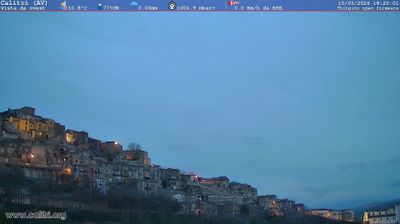 immagine della webcam nei dintorni di Ariano Irpino: webcam Calitri