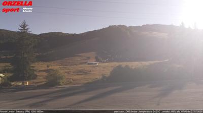 immagine della webcam nei dintorni di Serrone: webcam Monte Livata