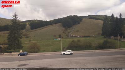 immagine della webcam nei dintorni di Tagliacozzo: webcam Monte Livata