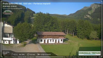 immagine della webcam nei dintorni di Busana: webcam Pratospilla