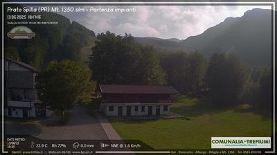 immagine della webcam nei dintorni di Borgo Val di Taro: webcam Pratospilla