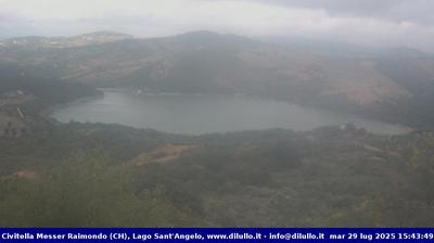 immagine della webcam nei dintorni di Roio del Sangro: webcam Civitella Messer Raimondo