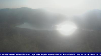immagine della webcam nei dintorni di Sant'Eufemia a Maiella: webcam Civitella Messer Raimondo