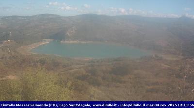 immagine della webcam nei dintorni di Pettorano sul Gizio: webcam Civitella Messer Raimondo