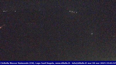 immagine della webcam nei dintorni di Campo di Giove: webcam Civitella Messer Raimondo