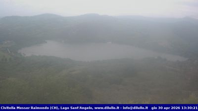 immagine della webcam nei dintorni di Sant'Eufemia a Maiella: webcam Civitella Messer Raimondo