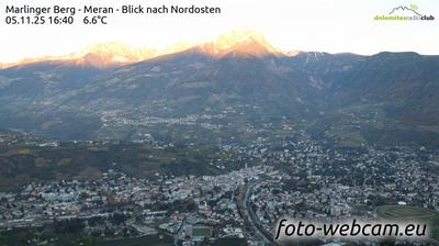 immagine della webcam nei dintorni di Senales: webcam Marlengo