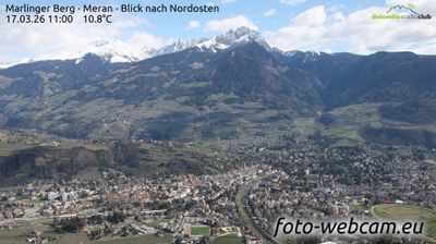 immagine della webcam nei dintorni di Rifiano: webcam Marlengo