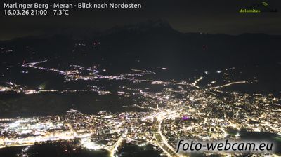 immagine della webcam nei dintorni di Ultimo: webcam Marlengo