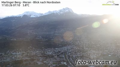 immagine della webcam nei dintorni di Moso in Passiria: webcam Marlengo