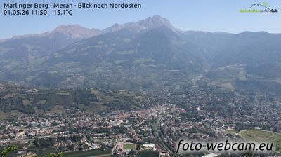 immagine della webcam nei dintorni di Parcines: webcam Marlengo