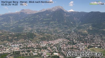 immagine della webcam nei dintorni di Laces: webcam Marlengo