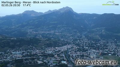 immagine della webcam nei dintorni di Laces: webcam Marlengo