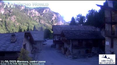immagine della webcam nei dintorni di Acceglio: webcam Marmora