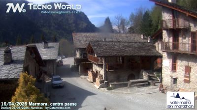 immagine della webcam nei dintorni di Pradleves: webcam Marmora