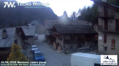 immagine della webcam nei dintorni di Pian Mune': webcam Marmora