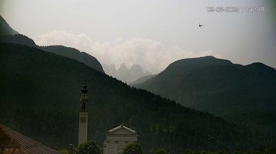 immagine della webcam nei dintorni di Santo Stefano di Cadore: webcam Domegge di Cadore