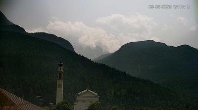immagine della webcam nei dintorni di Comelico Superiore: webcam Domegge di Cadore