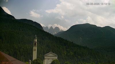 immagine della webcam nei dintorni di Lorenzago di Cadore: webcam Domegge di Cadore