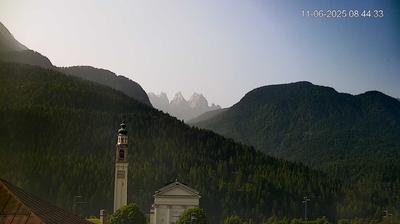 immagine della webcam nei dintorni di Vodo Cadore: webcam Domegge di Cadore