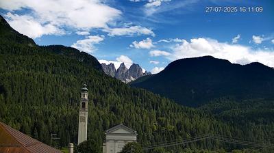 immagine della webcam nei dintorni di Lorenzago di Cadore: webcam Domegge di Cadore