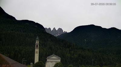 immagine della webcam nei dintorni di Comelico Superiore: webcam Domegge di Cadore