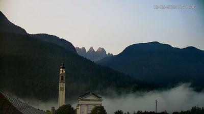 immagine della webcam nei dintorni di Laggio di Cadore: webcam Domegge di Cadore
