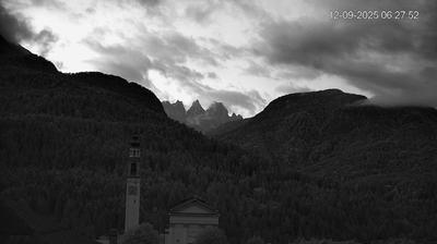 immagine della webcam nei dintorni di Sauris: webcam Domegge di Cadore