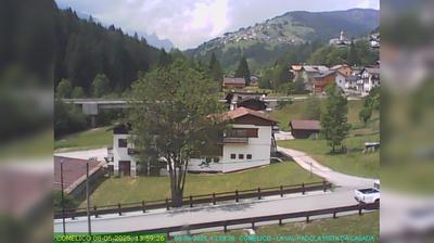 immagine della webcam nei dintorni di Ampezzo: webcam San Nicolò di Comelico