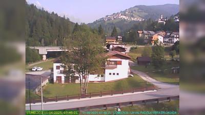 immagine della webcam nei dintorni di Laggio di Cadore: webcam San Nicolò di Comelico