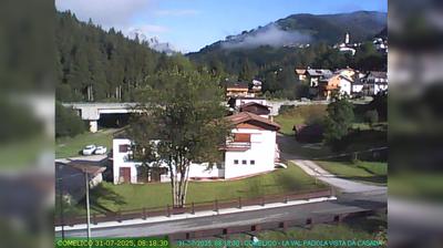 immagine della webcam nei dintorni di Monte Elmo: webcam San Nicolò di Comelico